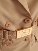 Elisabetta Franchi Giacca Con Cintura