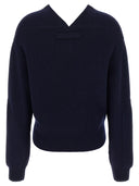 Victoria Beckham 'V Neck Joch Detail' Pullover