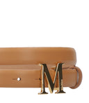 Max Mara Belter Skinn Brun