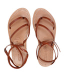Artigiano del borgo sandalias de madera