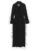 Elie Saab 'Embellished' Long Coat