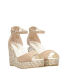 Sandalias de alpargatas camel