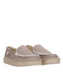 Flache Espadrilles-Schuhe