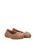 Płaskie buty Tory Burch w kolorze brązowym