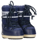 Boots de chaussures de lune bleu