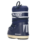 Boots de chaussures de lune bleu
