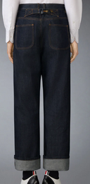Thom Browne Classic 5 Pocket Denim Pant In Japanese Selvedge Denim