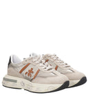 Zapatillas premiata gris claro