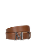 Max Mara Cinture Pelle Marrone