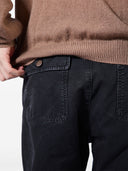 Prada Triangle Logo Wide Leg Jeans