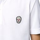 Alexander Mcqueen Skull Patch Polo T Shirt