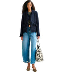 Essentiel Antwerp Iskra Navy Blue Jacket