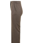 Drumohr Trousers Dove Grey