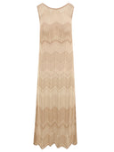 Akeps Dresses beige