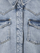 Ícono denim los angeles camisas de mezclilla