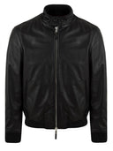 The Jack Leathers Coats Black