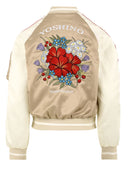 Bombers Coats Beige