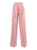 Forte Forte Pantalone مستقيم ريجا قطن معاصر