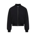 Jil Sander Cropped Bomber Jacket
