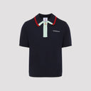 Casablanca Knitted Track Polo