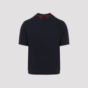 Casablanca Knitted Track Polo