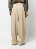 Golden Goose Golden W`s Pant Wide Leg Light Dry Wool Gabardine