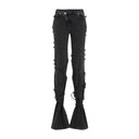 Alexander Mcqueen Tied Jeans