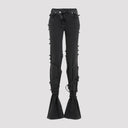 Alexander Mcqueen Tied Jeans