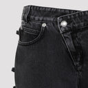 Alexander Mcqueen Tied Jeans