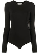 Maison Margiela Round Neck Long Sleeve Bodysuit
