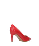 Schutz met hiel rood