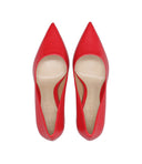 Schutz met hiel rood
