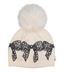 Monnalisa Hats Milk+Black