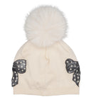 Monnalisa Hats Milk+Black