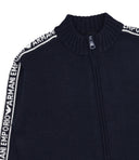 Emporio Armani Junior Sweaters Blue