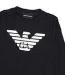 Emporio Armani Junior T Shirts And Polos Blue