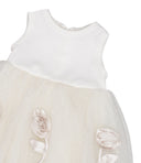 Vestidos de Monnalisa marfil