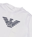 Emporio Armani Junior T Shirts And Polos White