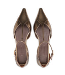 Max Mara zapatos planos marrones