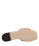 Tory burch sandals de cuero marrón