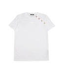 Balmain T Shirts And Polos White