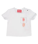 Diesel T Shirts And Polos White