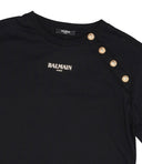 Balmain T恤和Polos Black
