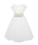 Monnalisa Dresses Cream