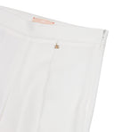 Elisabetta franchi pantalones marfil