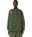 Max Mara Weekend Razza Kaki Shirt Jacket