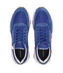 Zapatillas de zapatillas de modelo de philippe azul