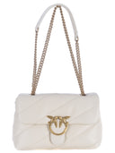 Tas pinko "love classic puff" gemaakt in zacht nappa leer