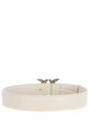 Belt Pinko "Love Berry" In Soft Leather