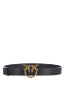 Belt Pinko "Love Berry" In Soft Leather